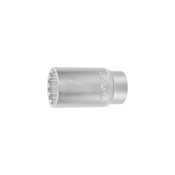 1/2 inch Drive Socket, 12 pt, Deep, 1-1/4 inch